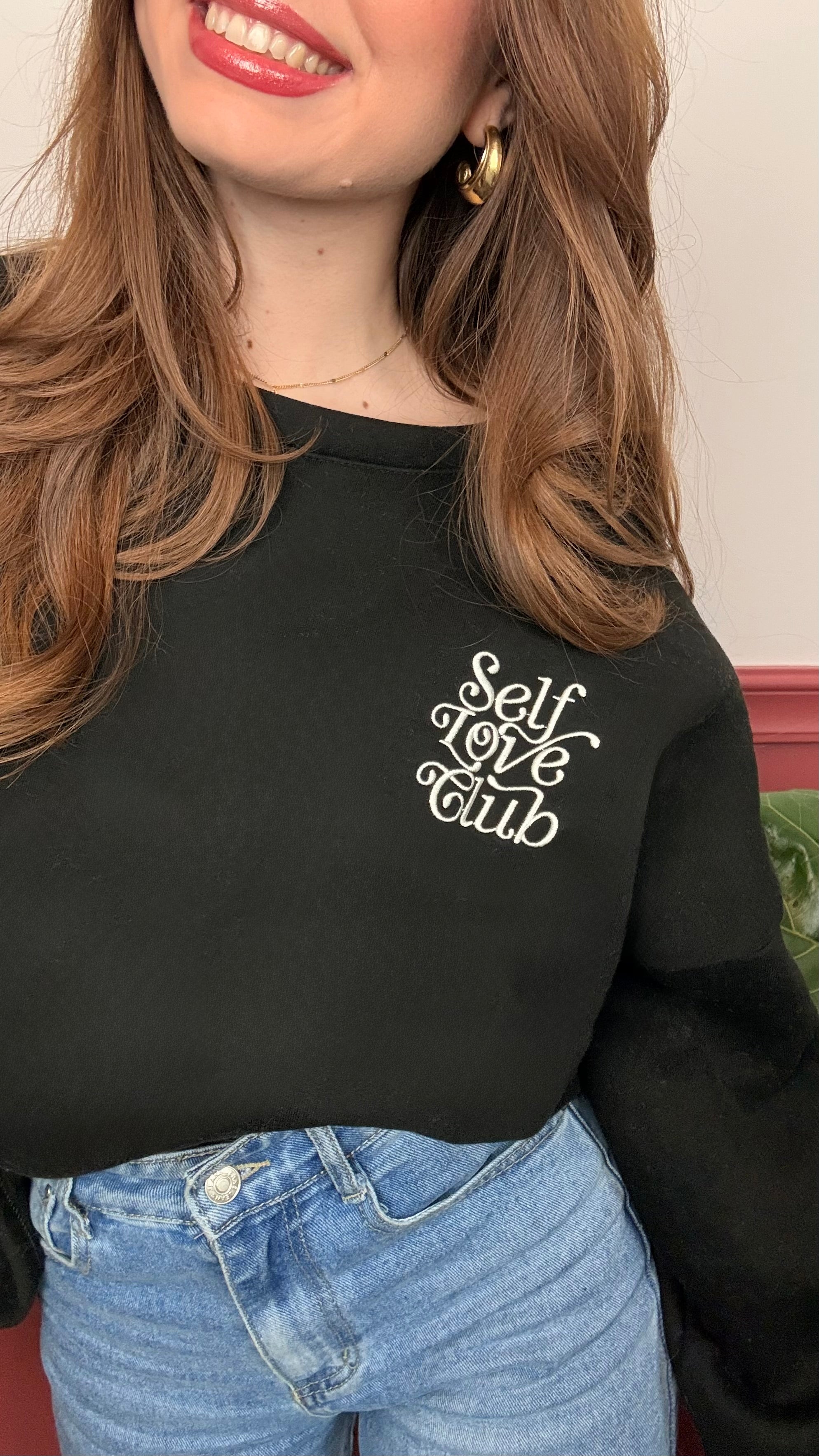 Sweat noir - SELF LOVE