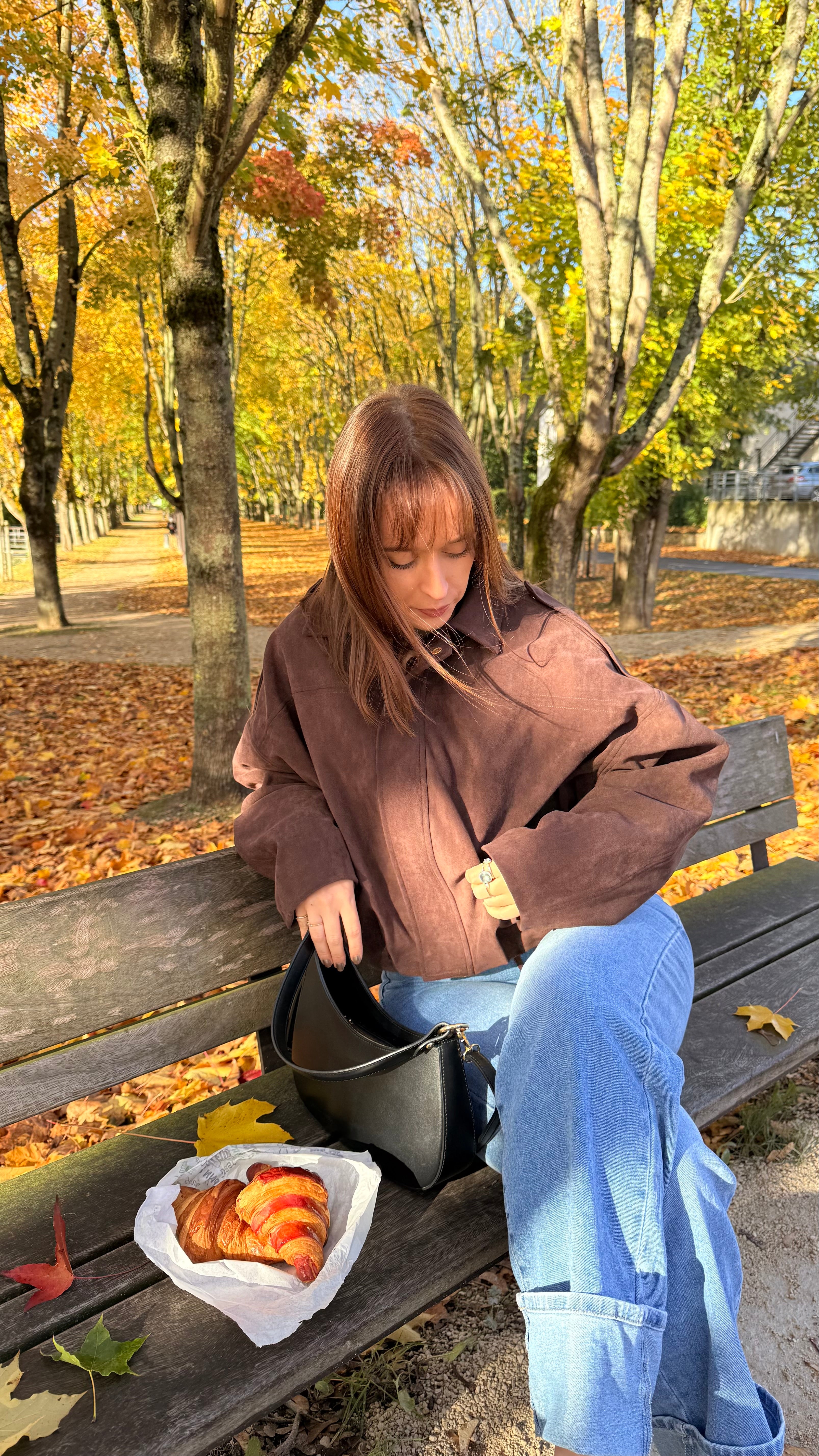 Veste Bomber En Suédine AGATHE