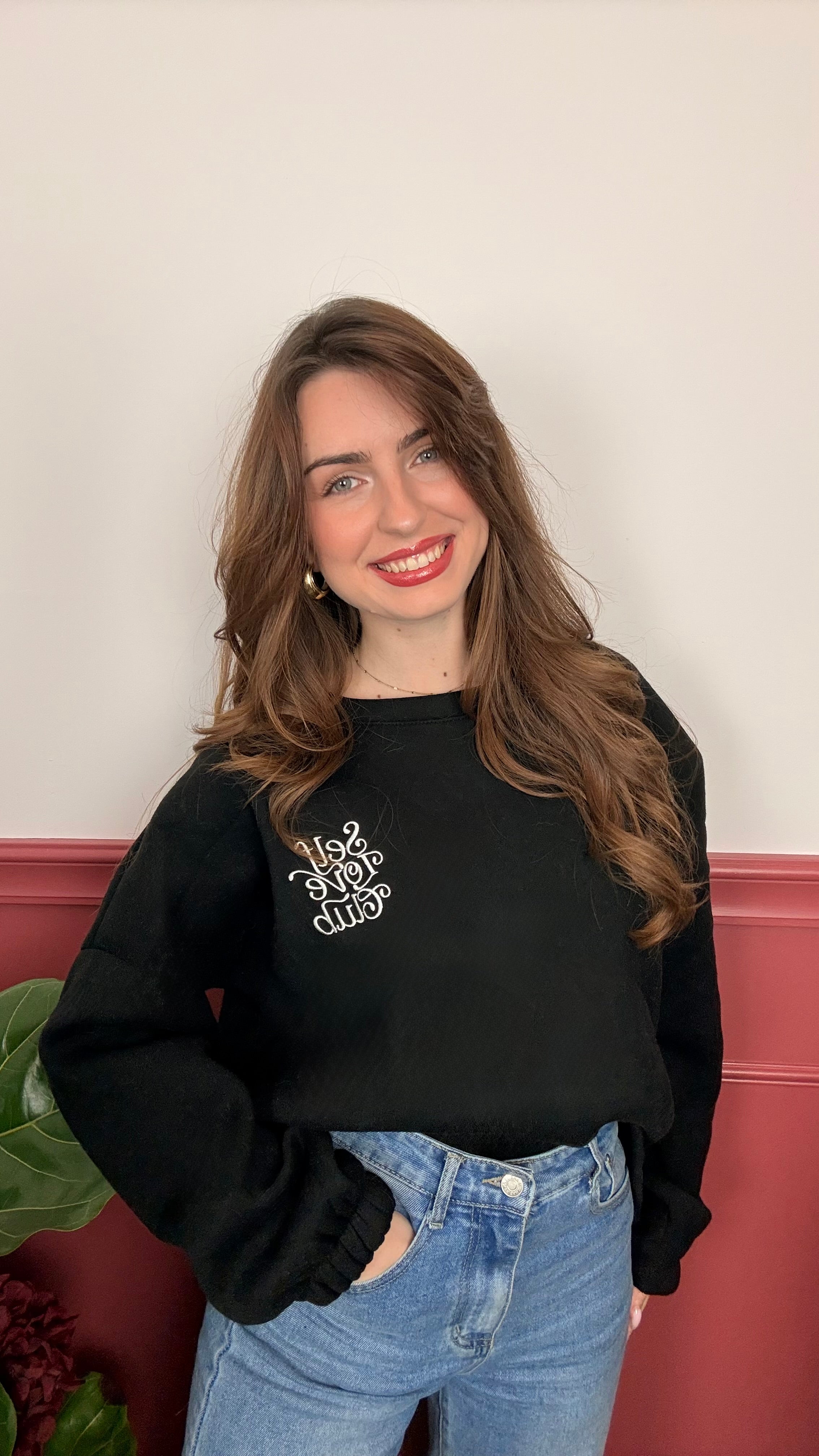 Sweat noir - SELF LOVE