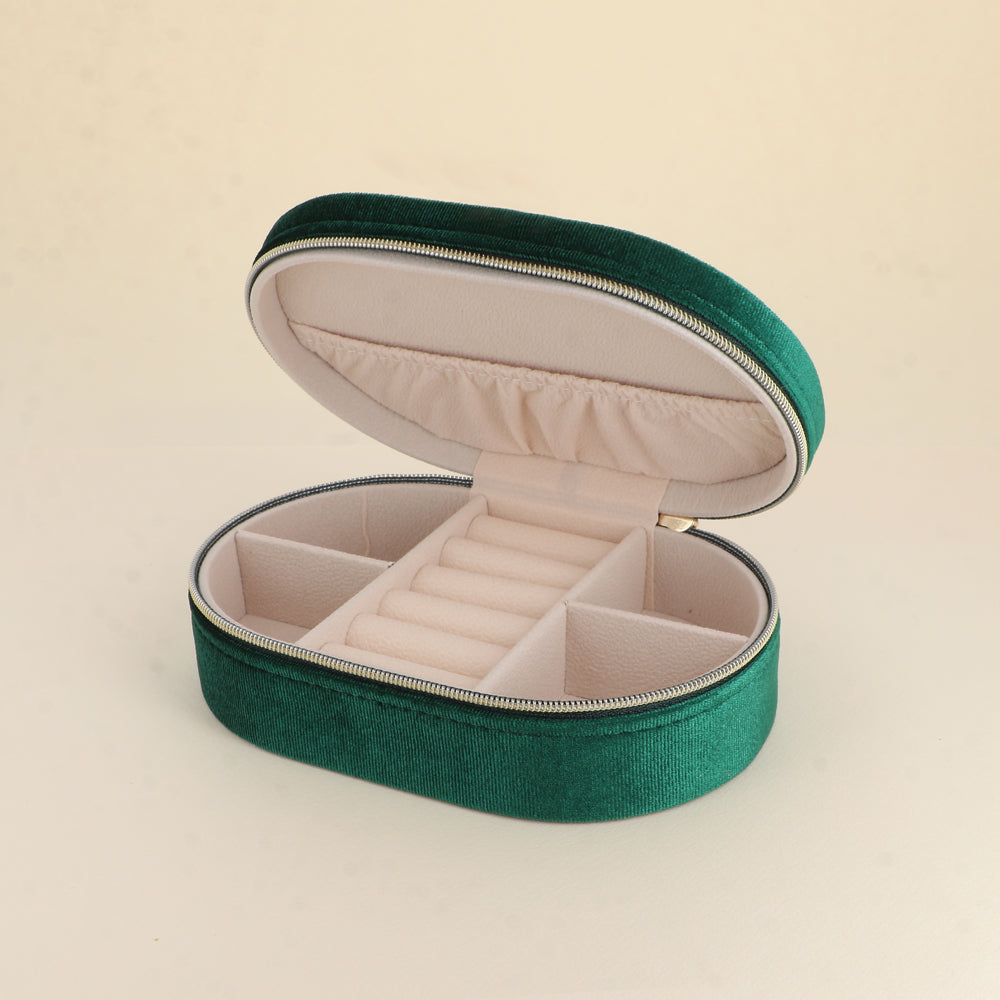 Boîte à bijoux émeraude