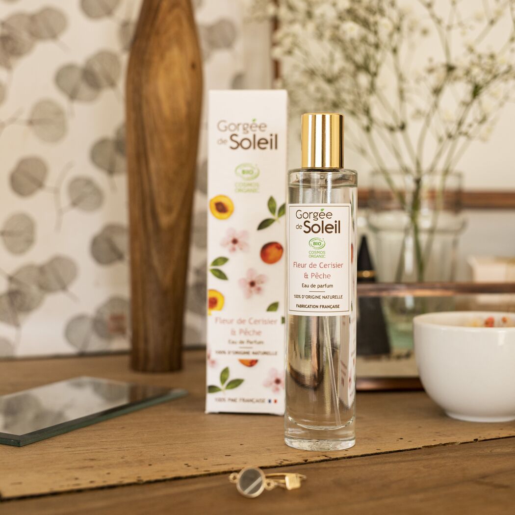 Eau de Parfum FLEUR DE CERISIER & PÊCHE (50ml)