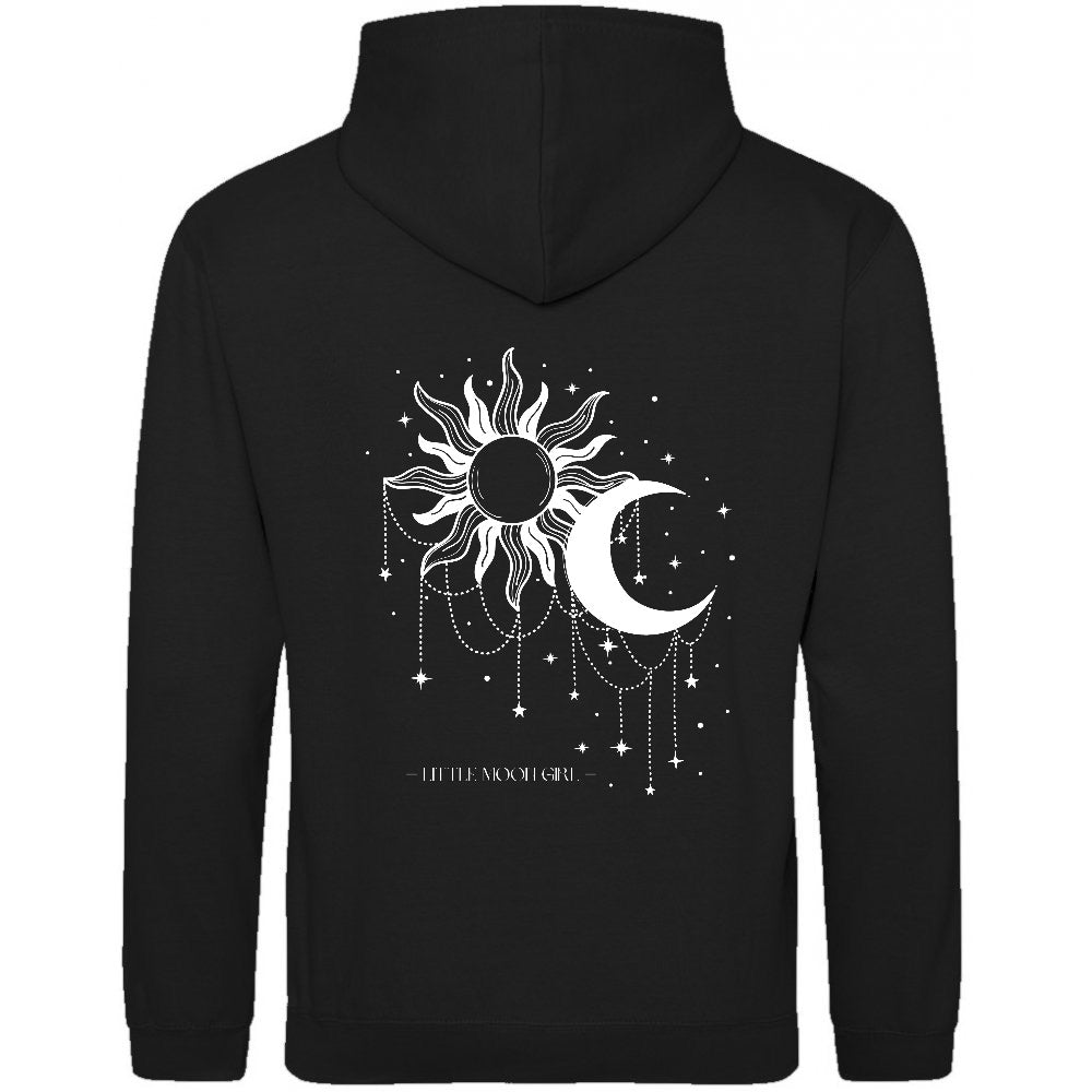 SWEAT noir SOLEIL & LUNE