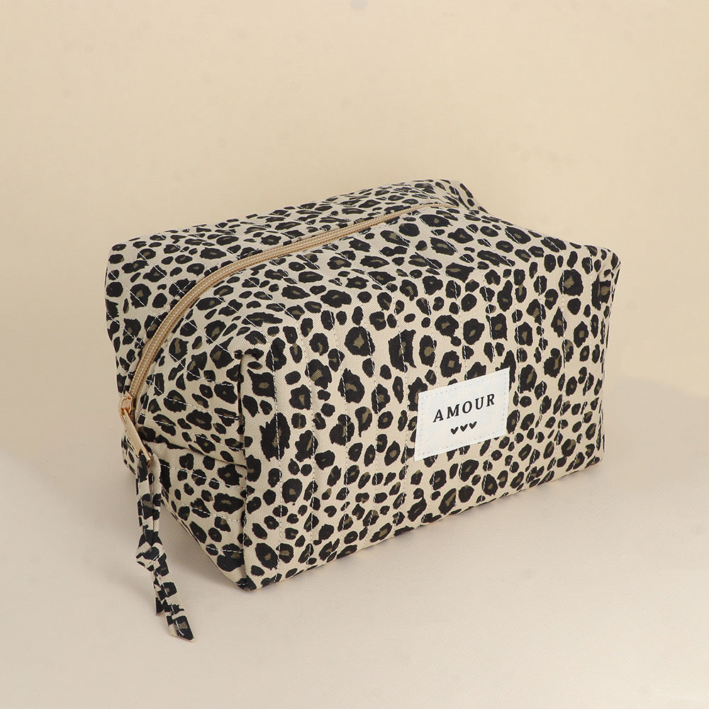 Trousse AMOUR léopard