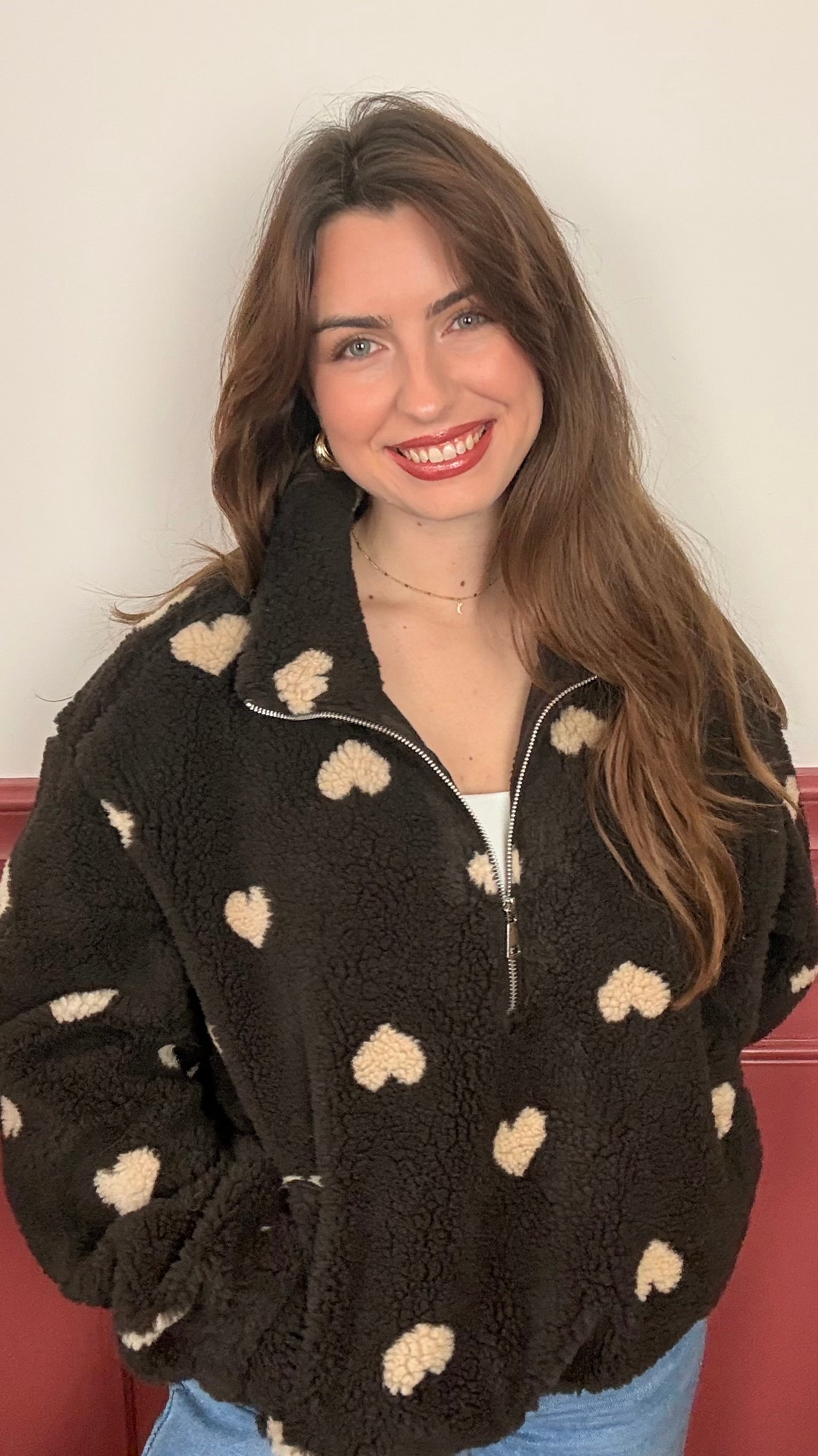 Polaire marron - AMOURA