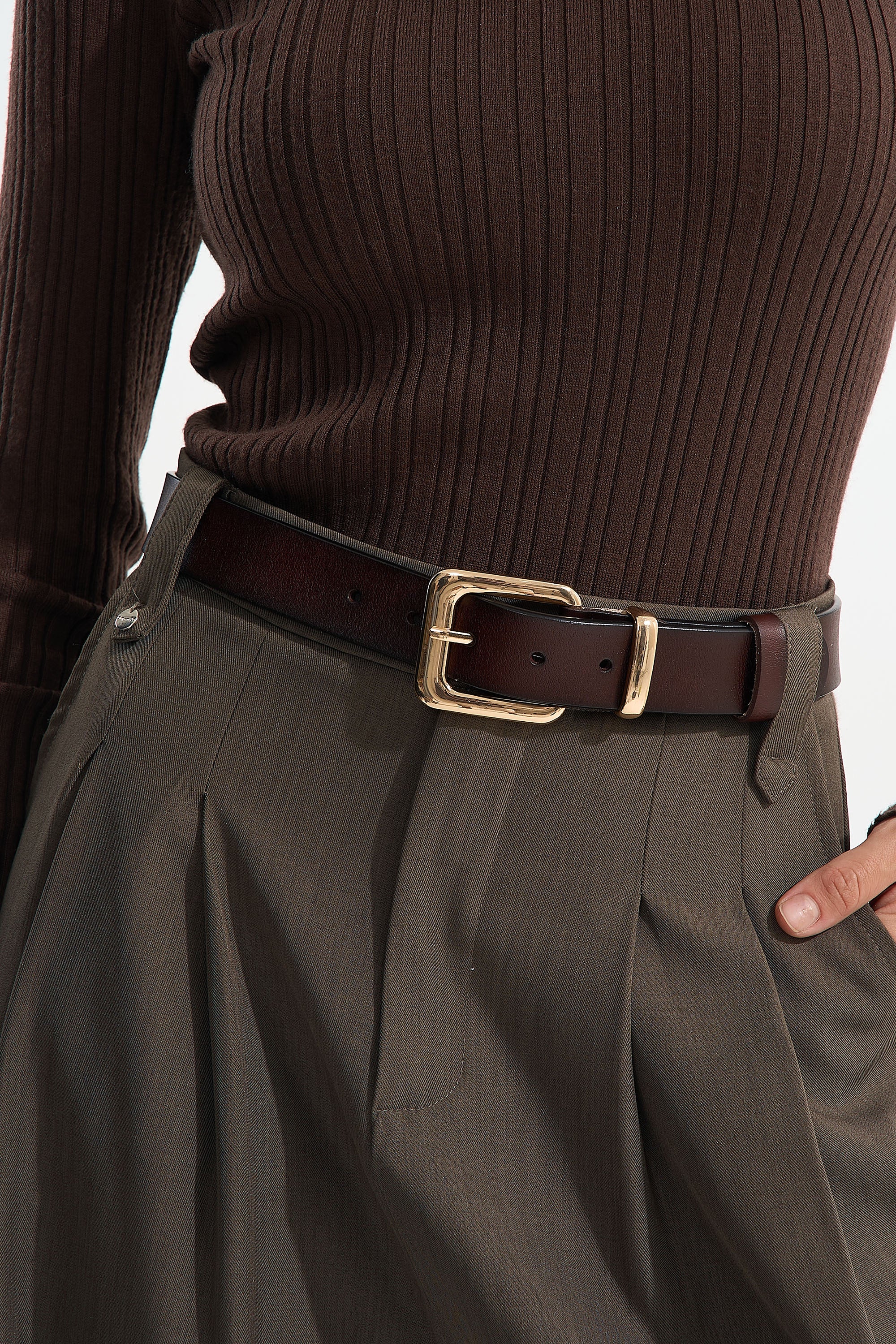 Ceinture marron