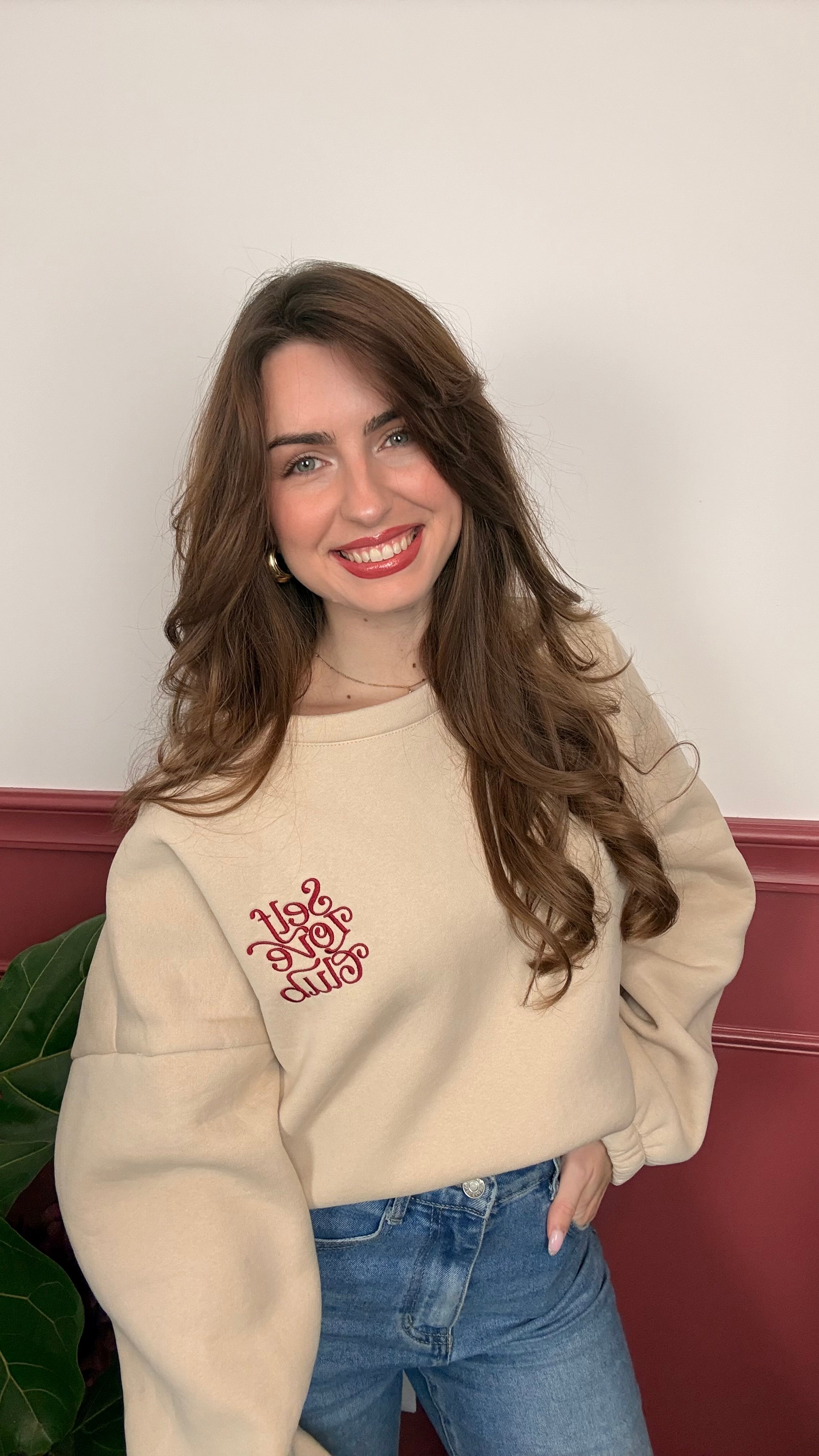 Sweat beige - SELF LOVE