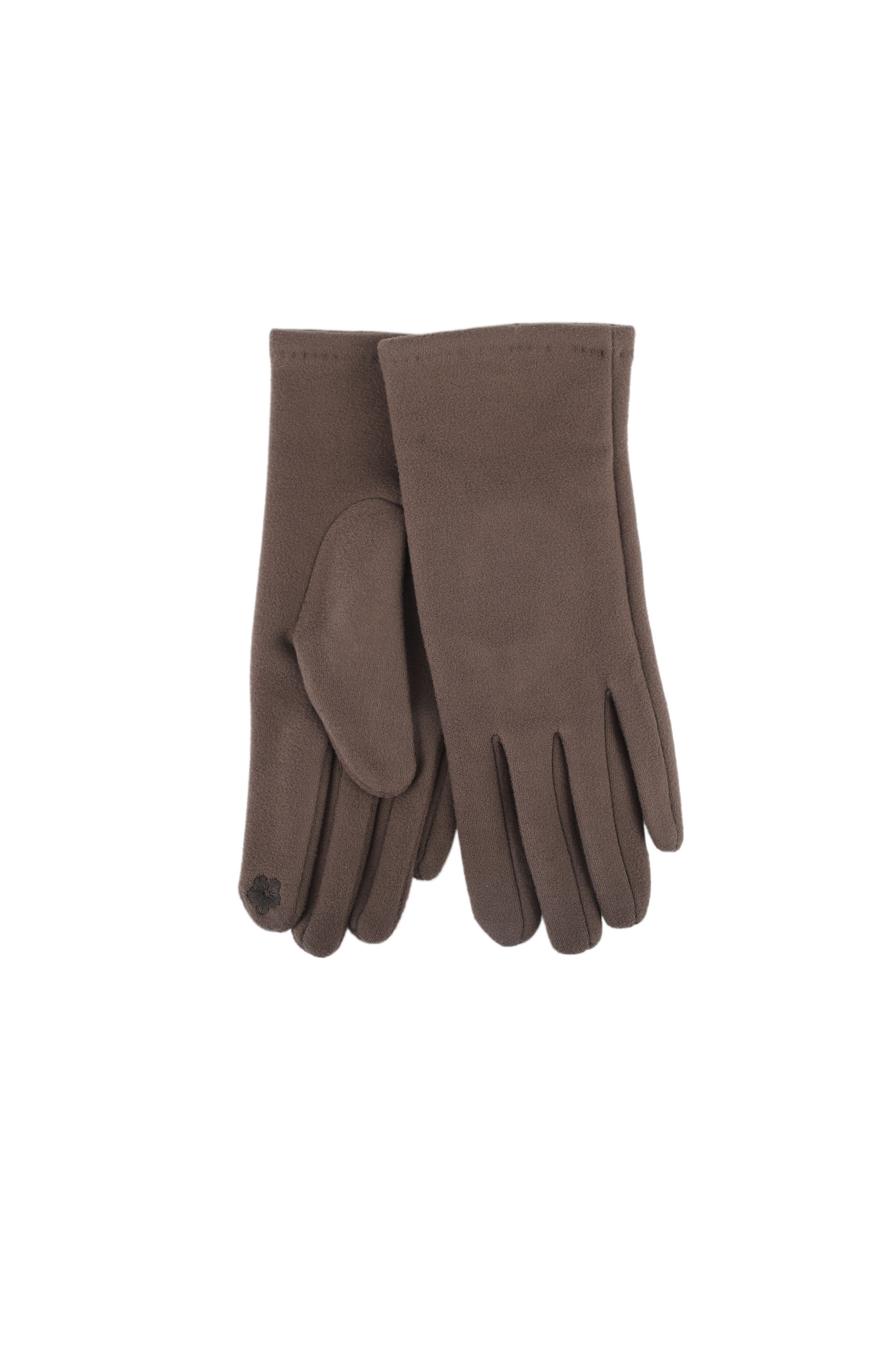 Gants taupe foncé