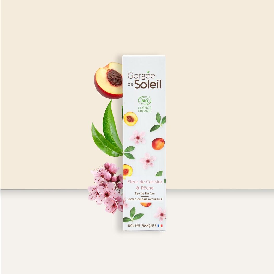 Eau de Parfum FLEUR DE CERISIER & PÊCHE (50ml)