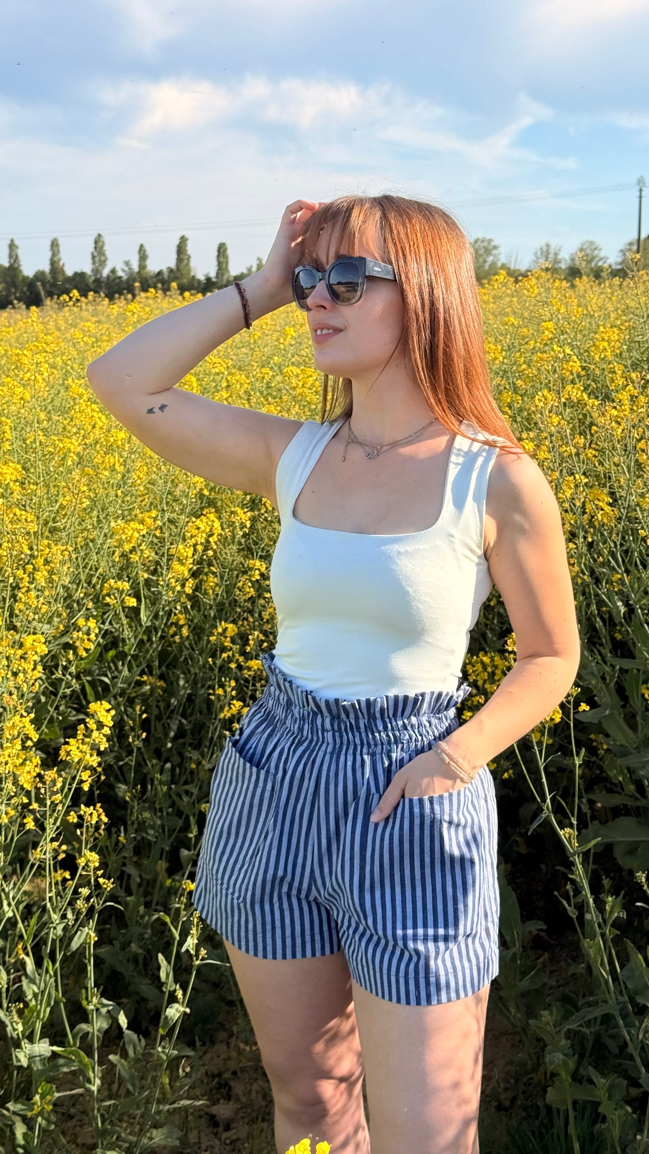 Short bleu - SANA