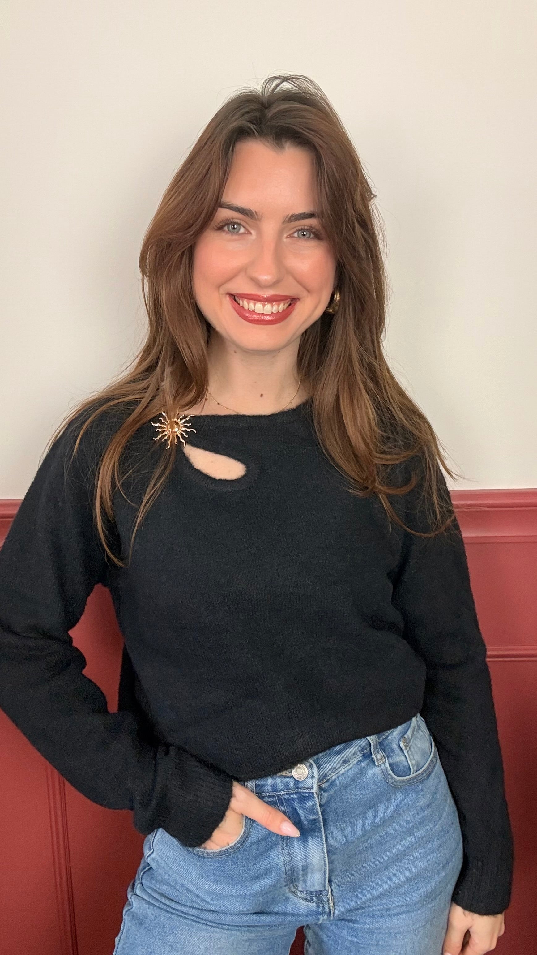 Pull bleu marine - SOLEIL