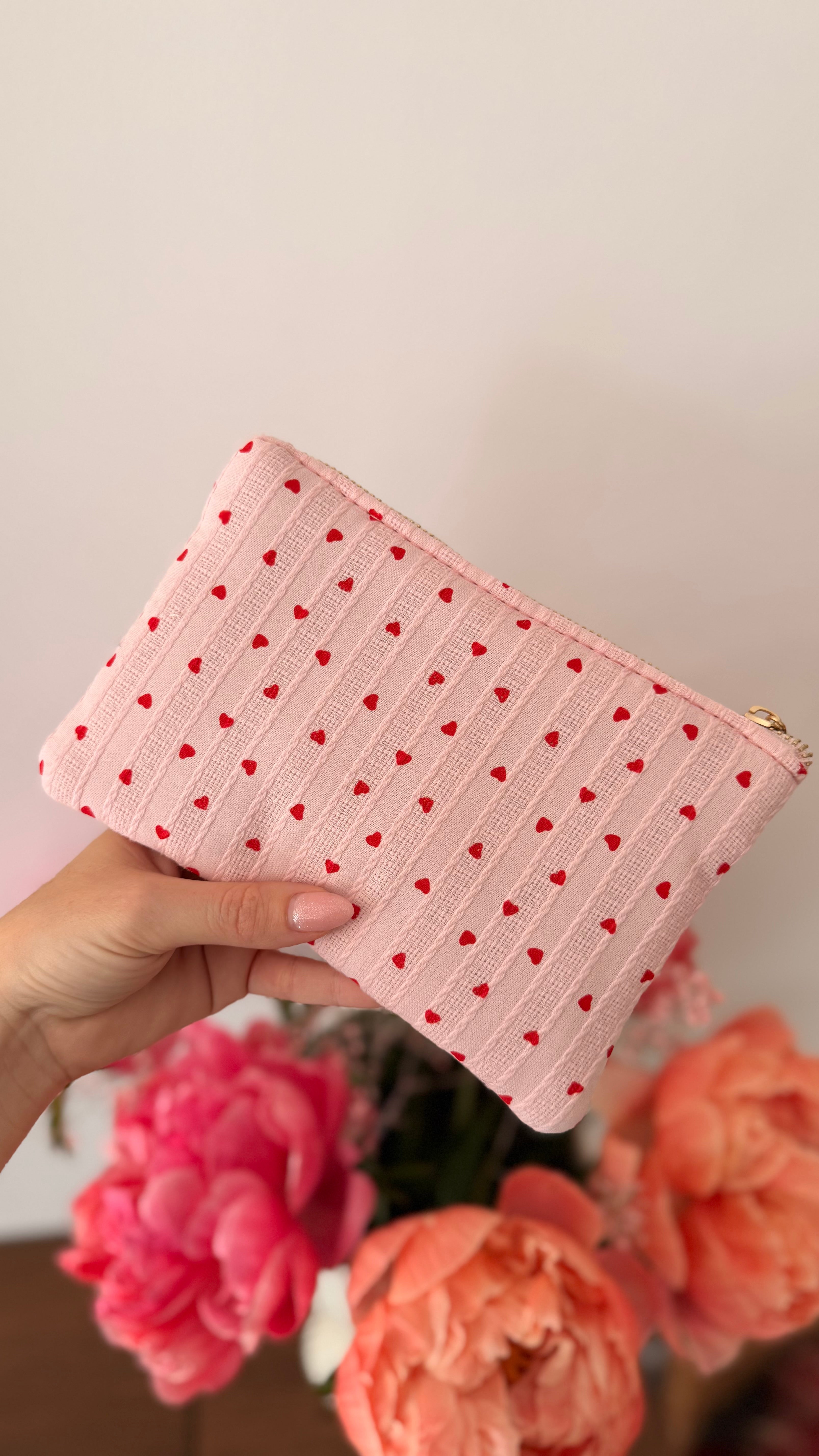 Trousse rose - AMOR