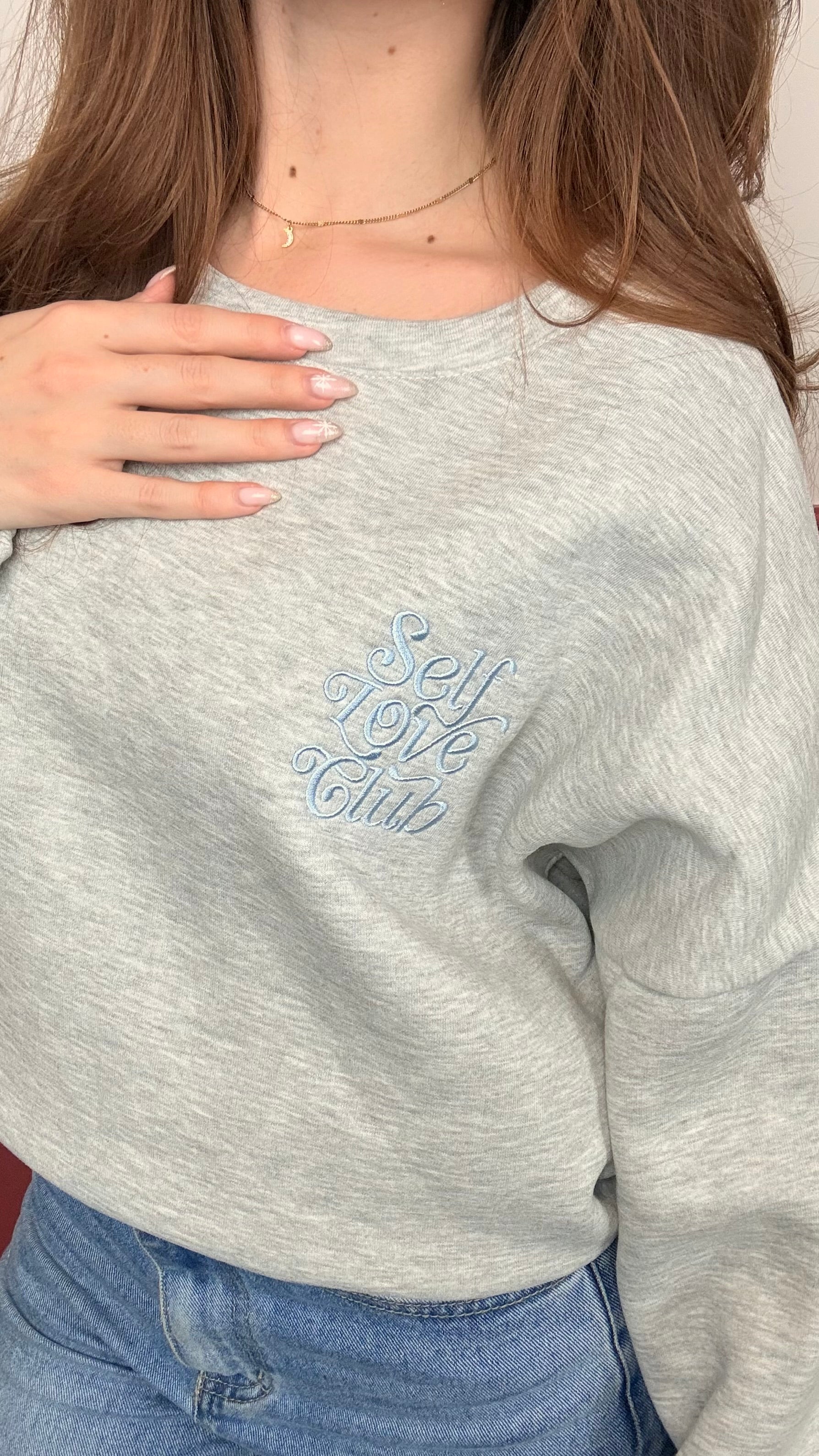 Sweat gris - SELF LOVE