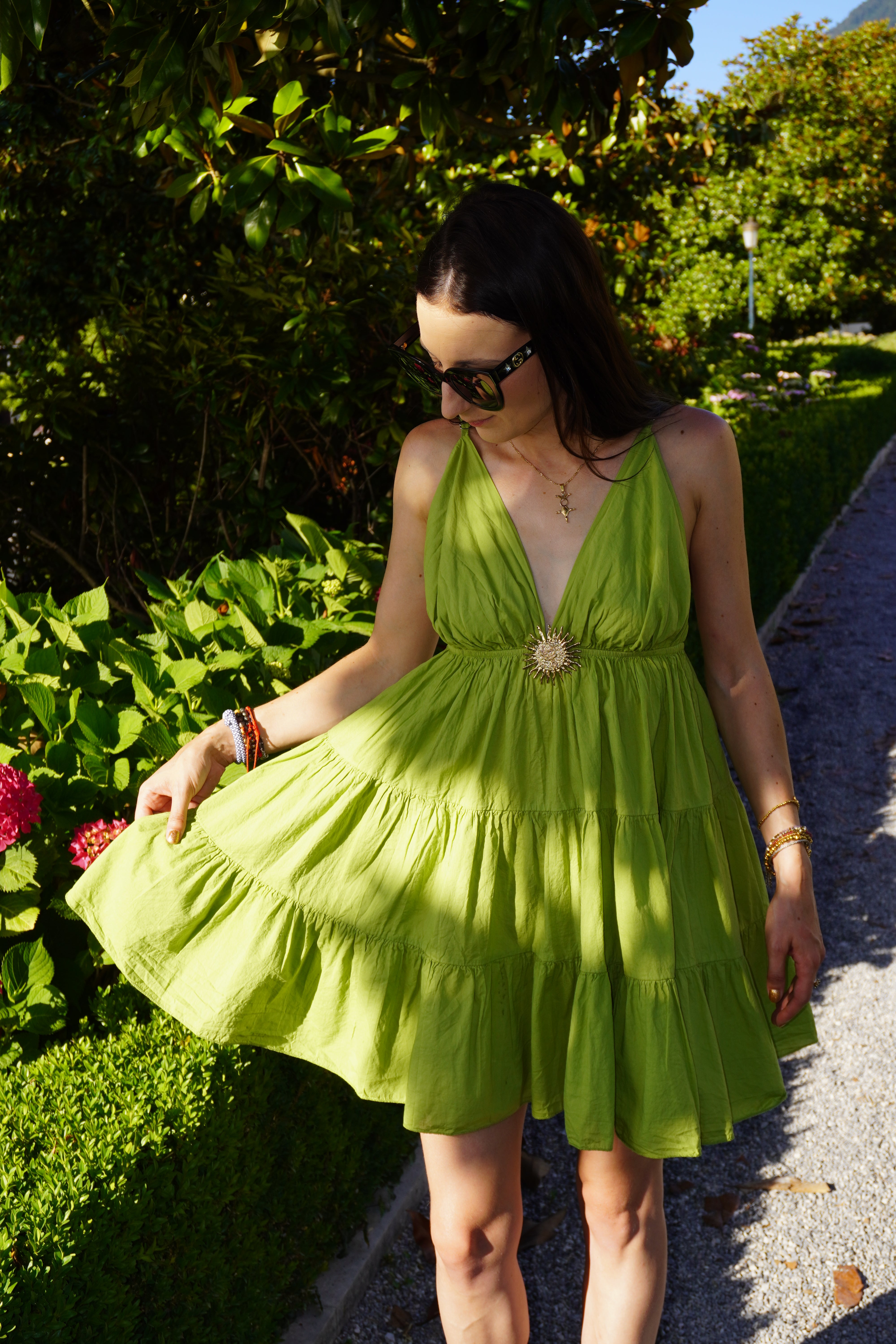 Robe verte - GINA