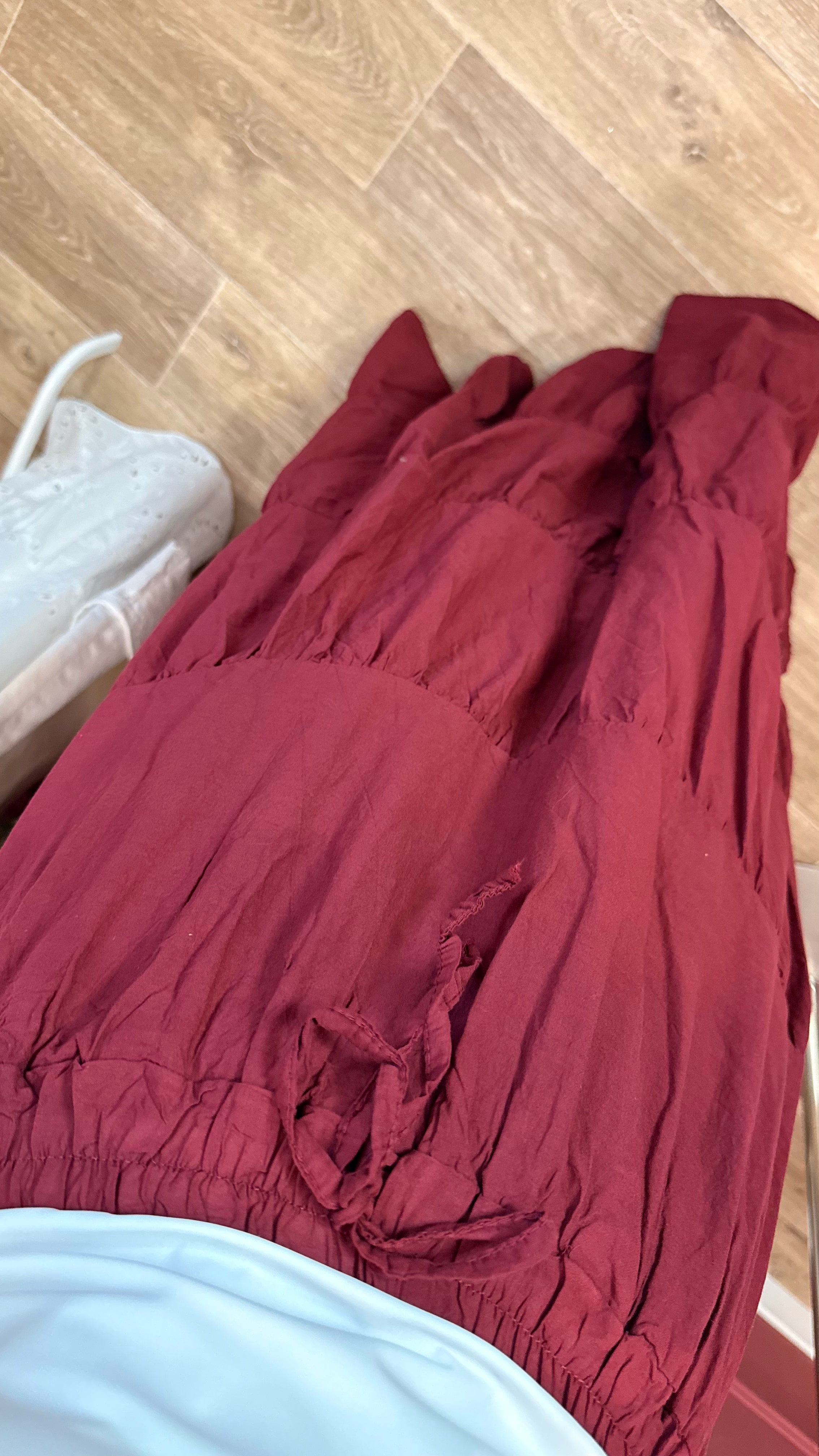 Jupe bordeaux