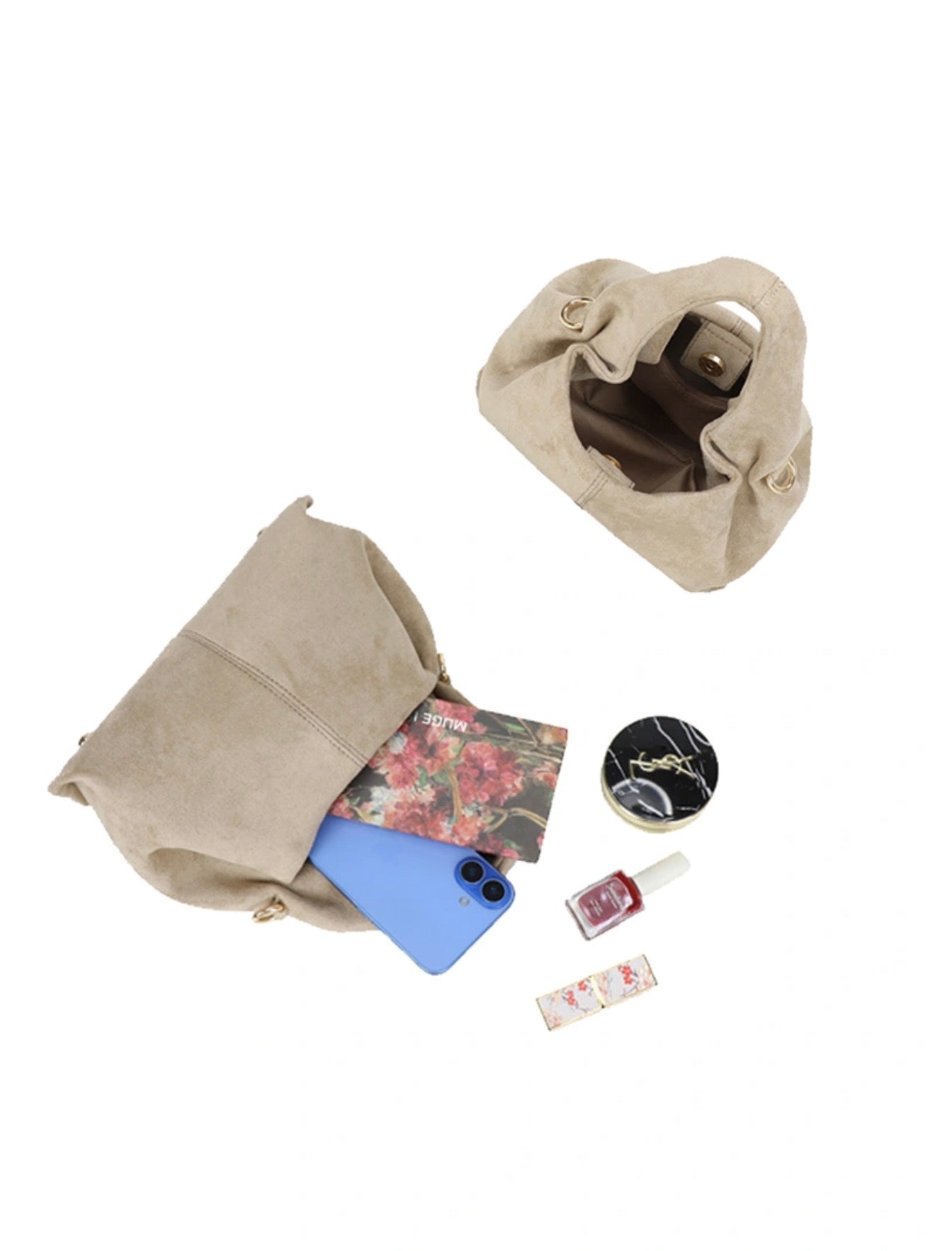 Sac à mains taupe - TESSA