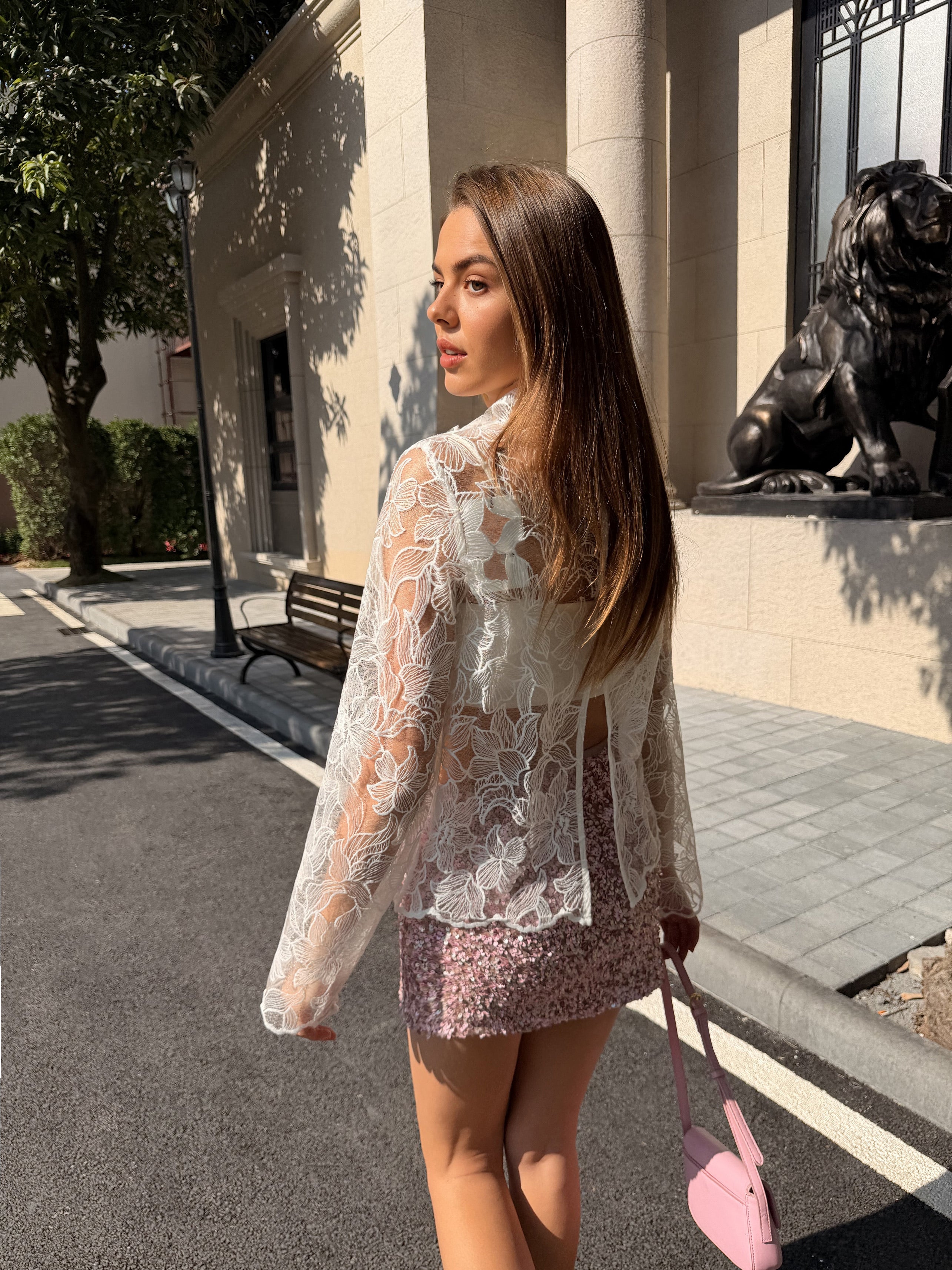 Top dentelle MIA