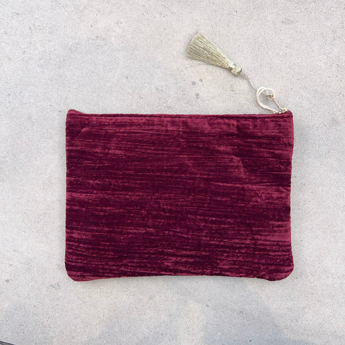 Pochette bordeaux