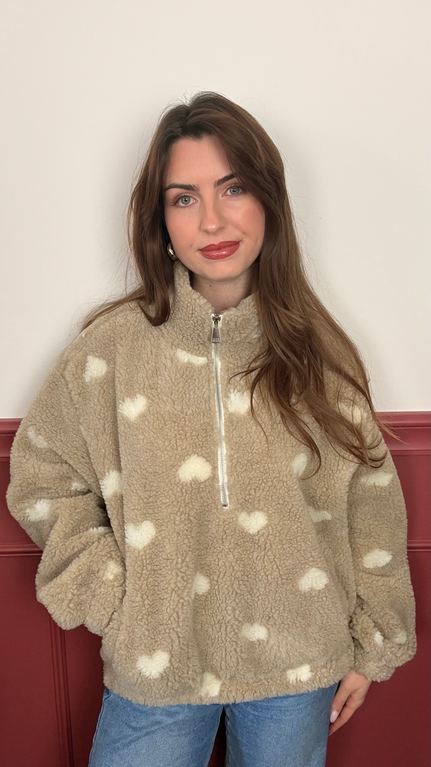 Polaire beige - AMOURA