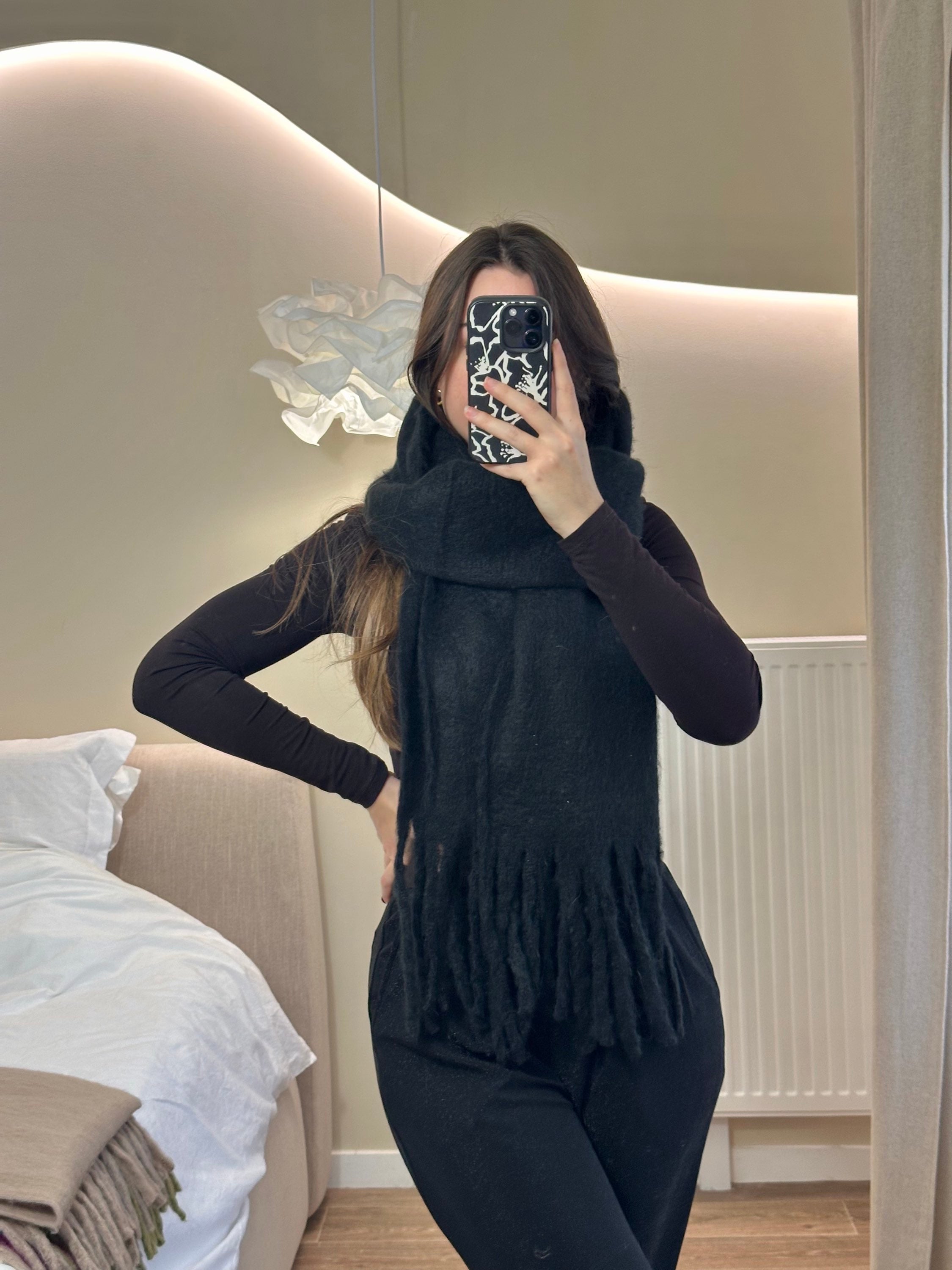 Echarpe NOIR