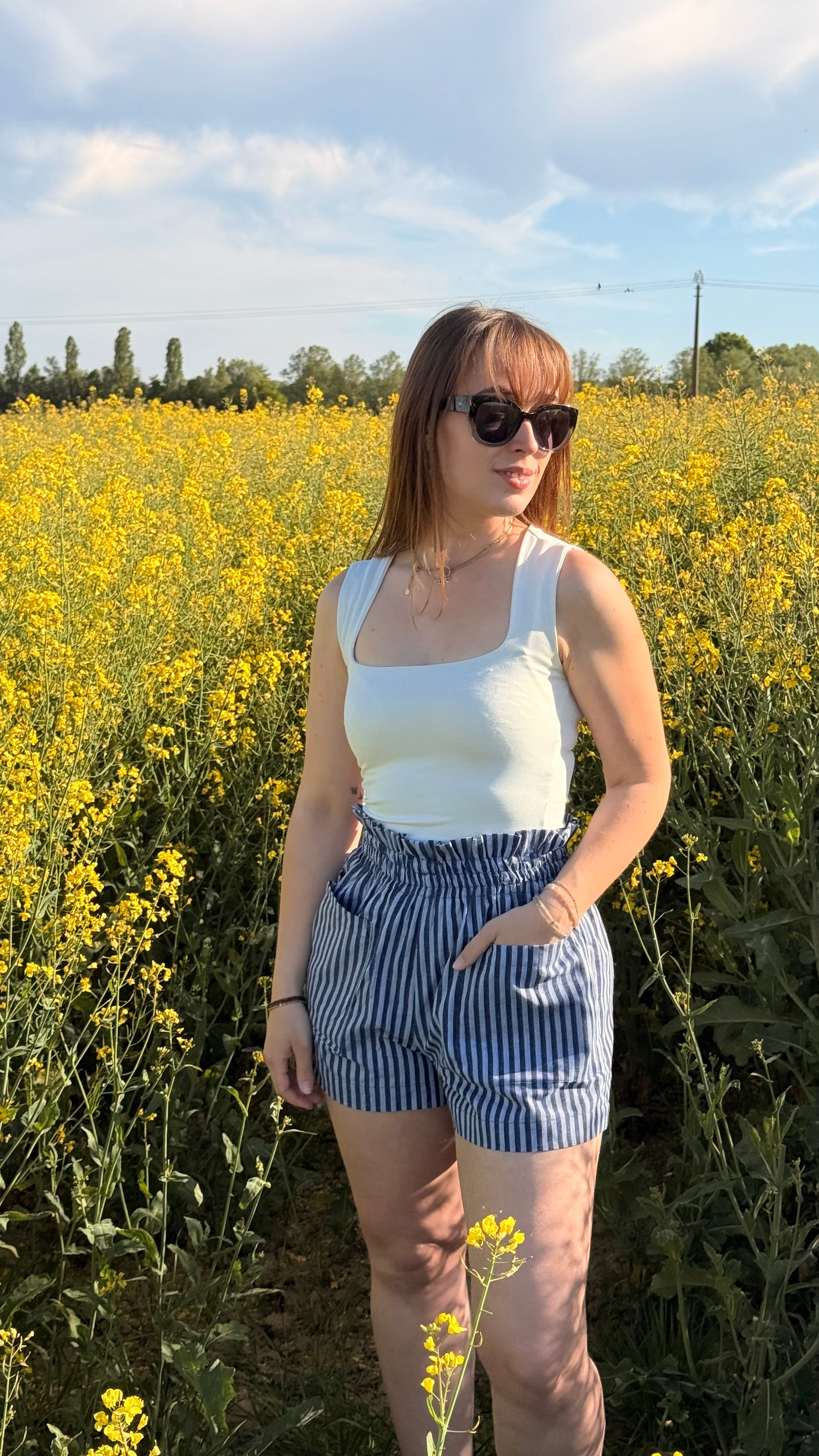 Short bleu - SANA