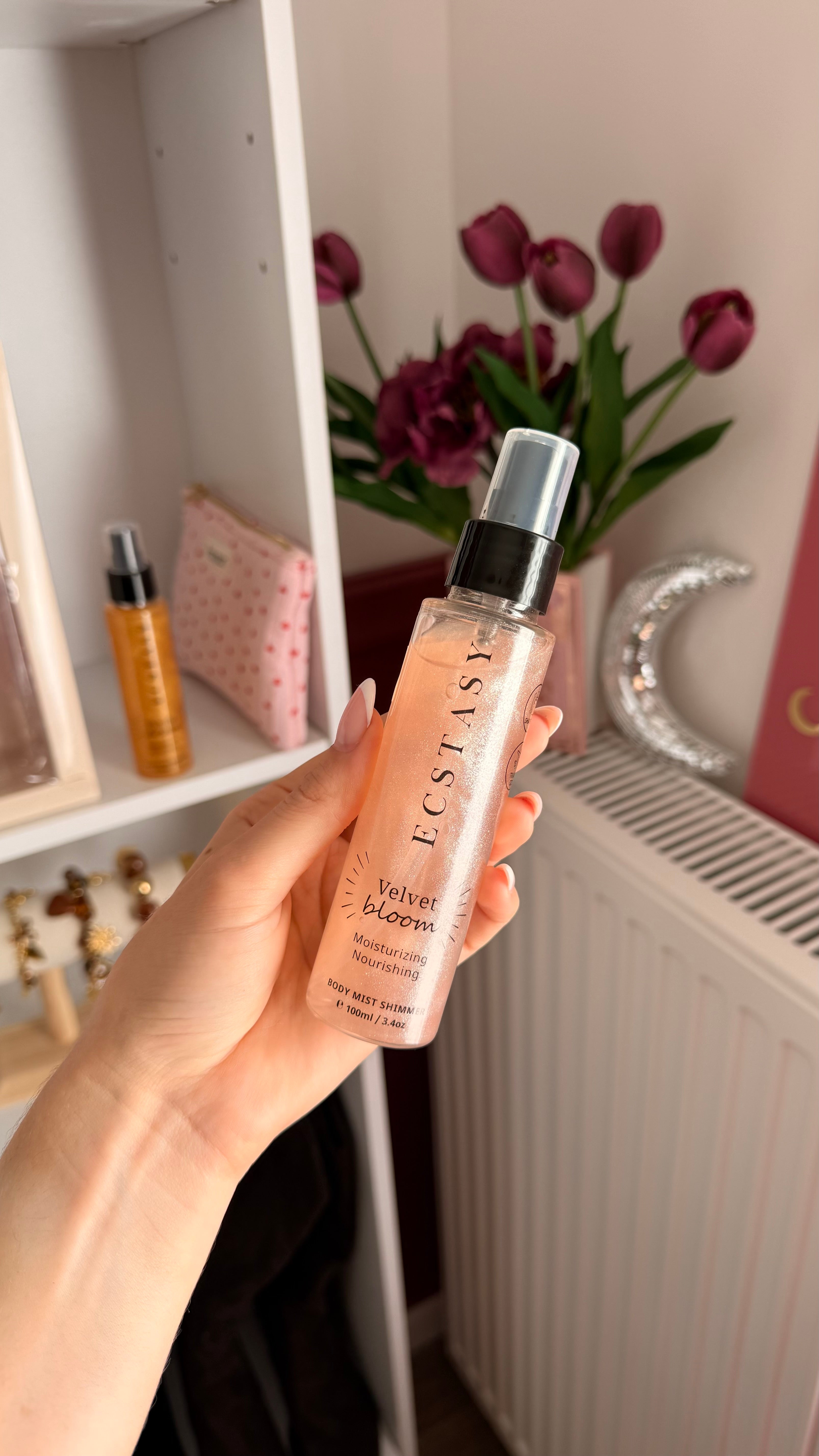 Brûme parfumée et pailletée Velvet Bloom