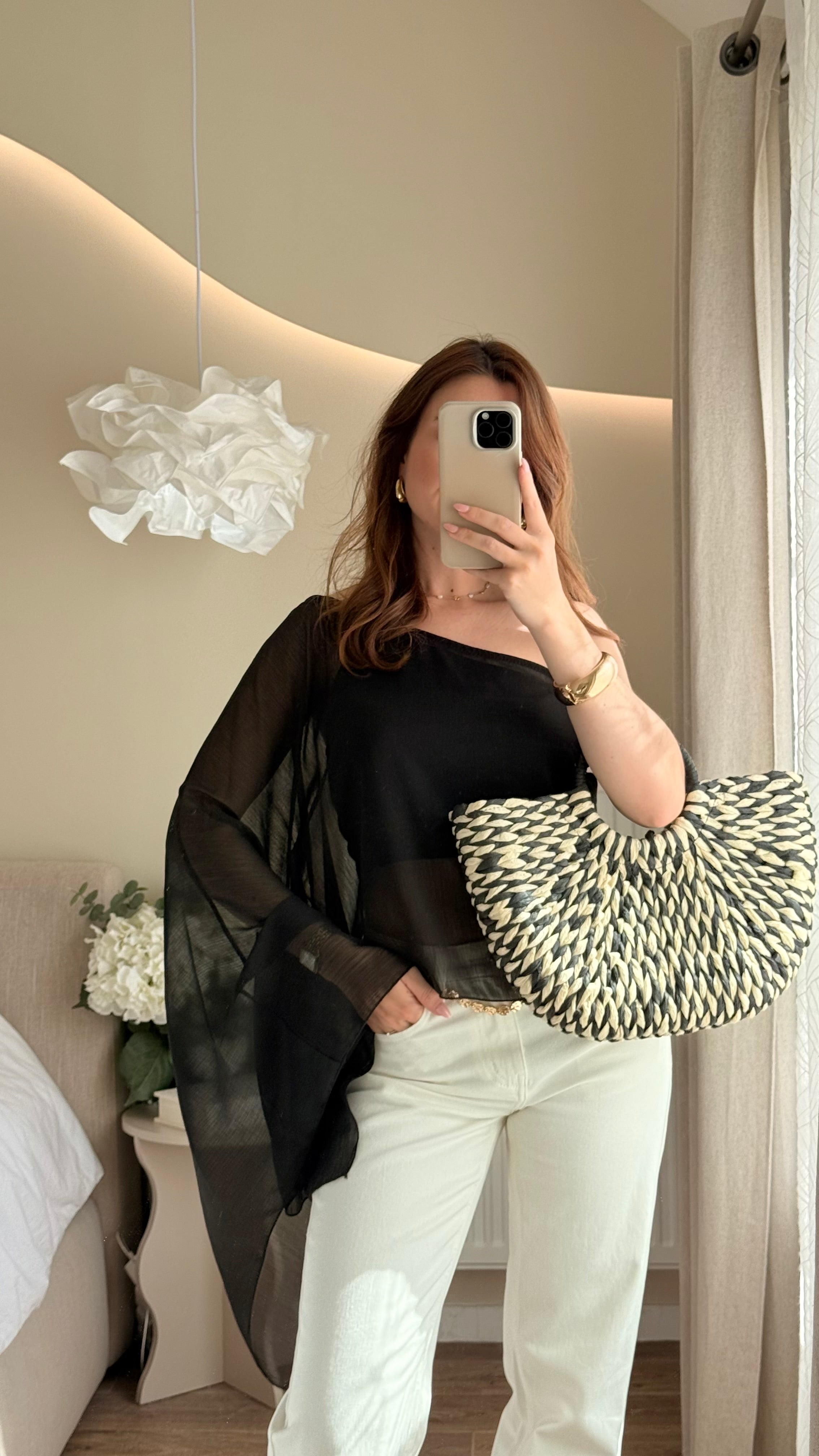 Top effet cape ALLESIA