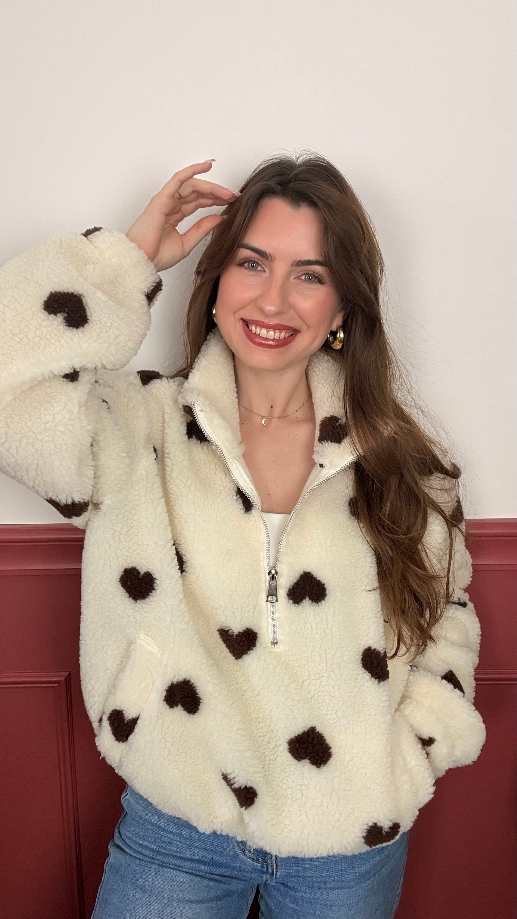 Polaire crème - AMOURA