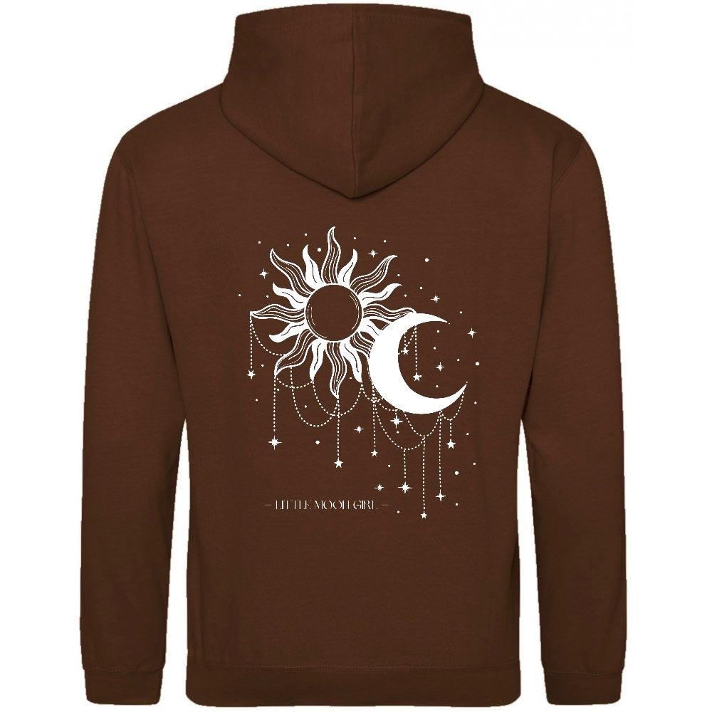 SWEAT chocolat SOLEIL & LUNE