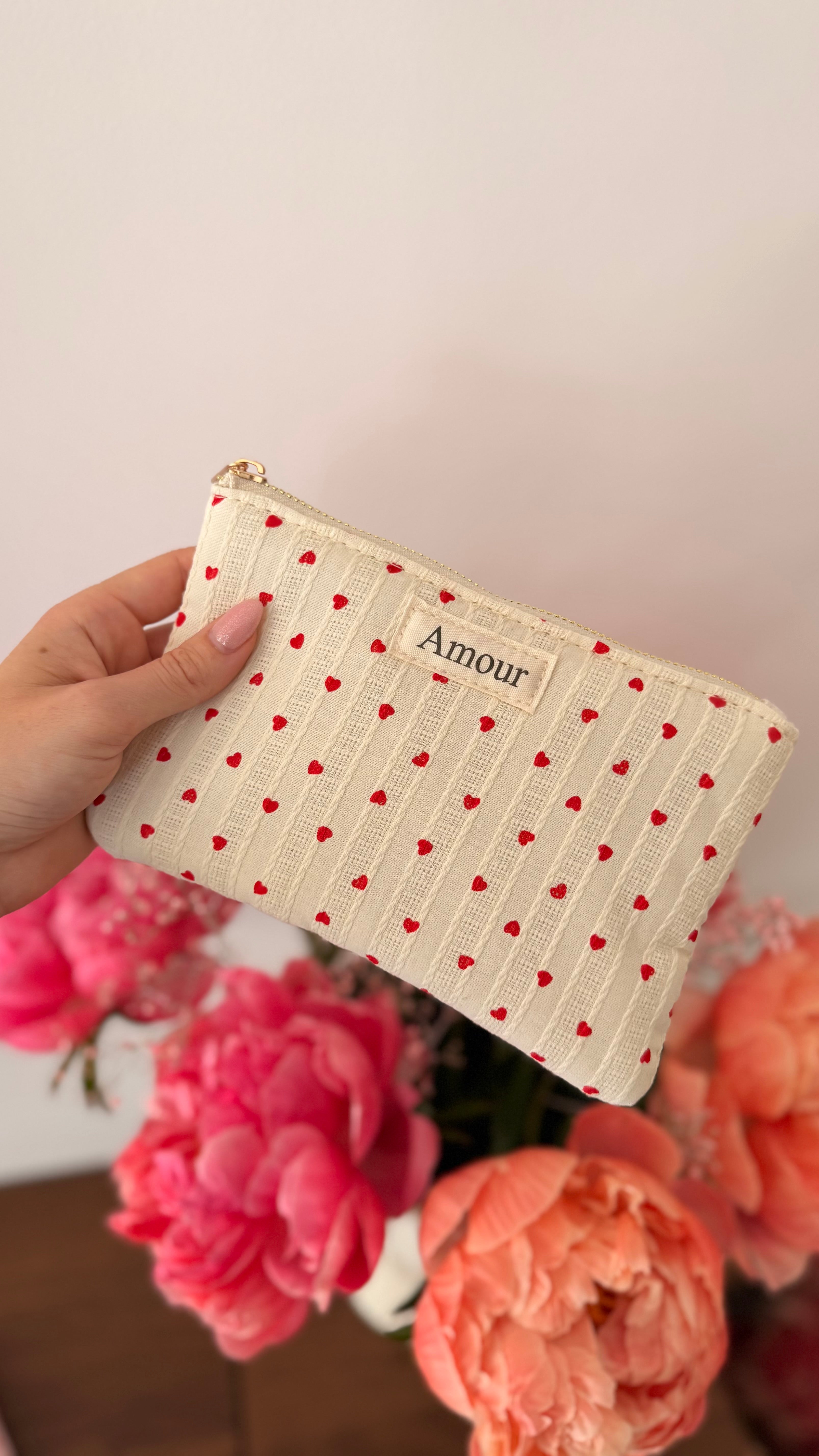 Trousse blanche - AMOR