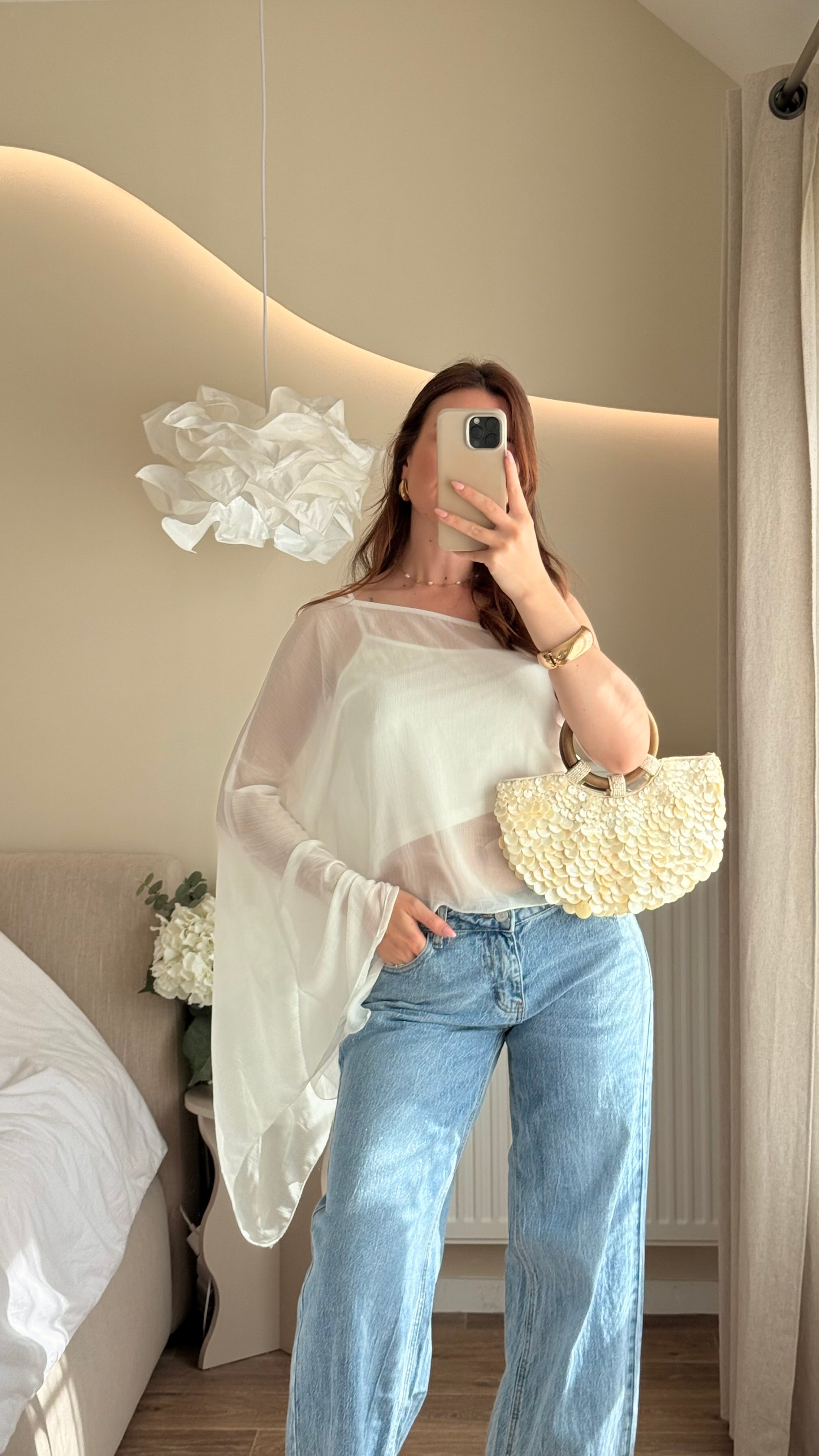 Top effet cape ALLESIA