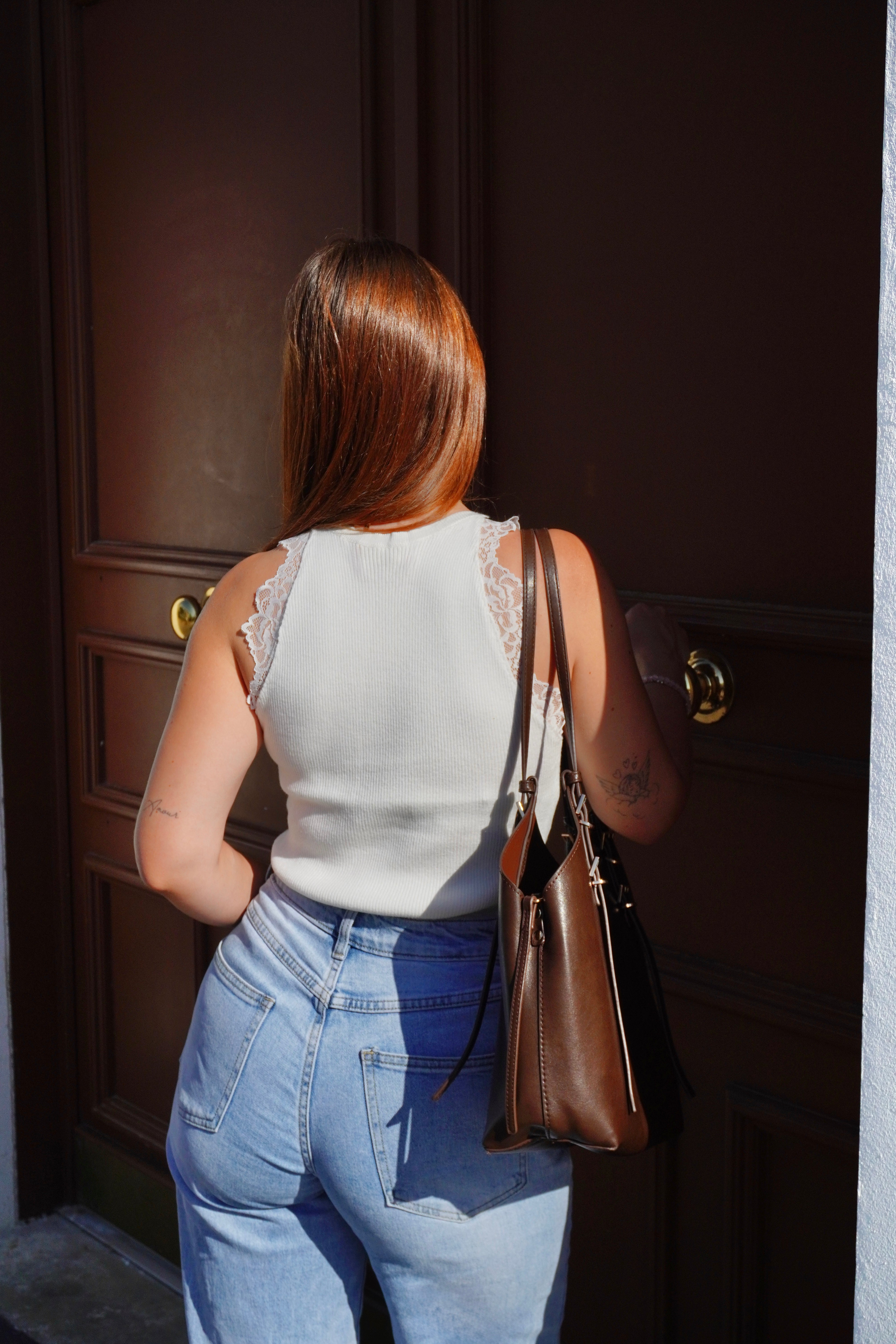 Top HANNAH blanc