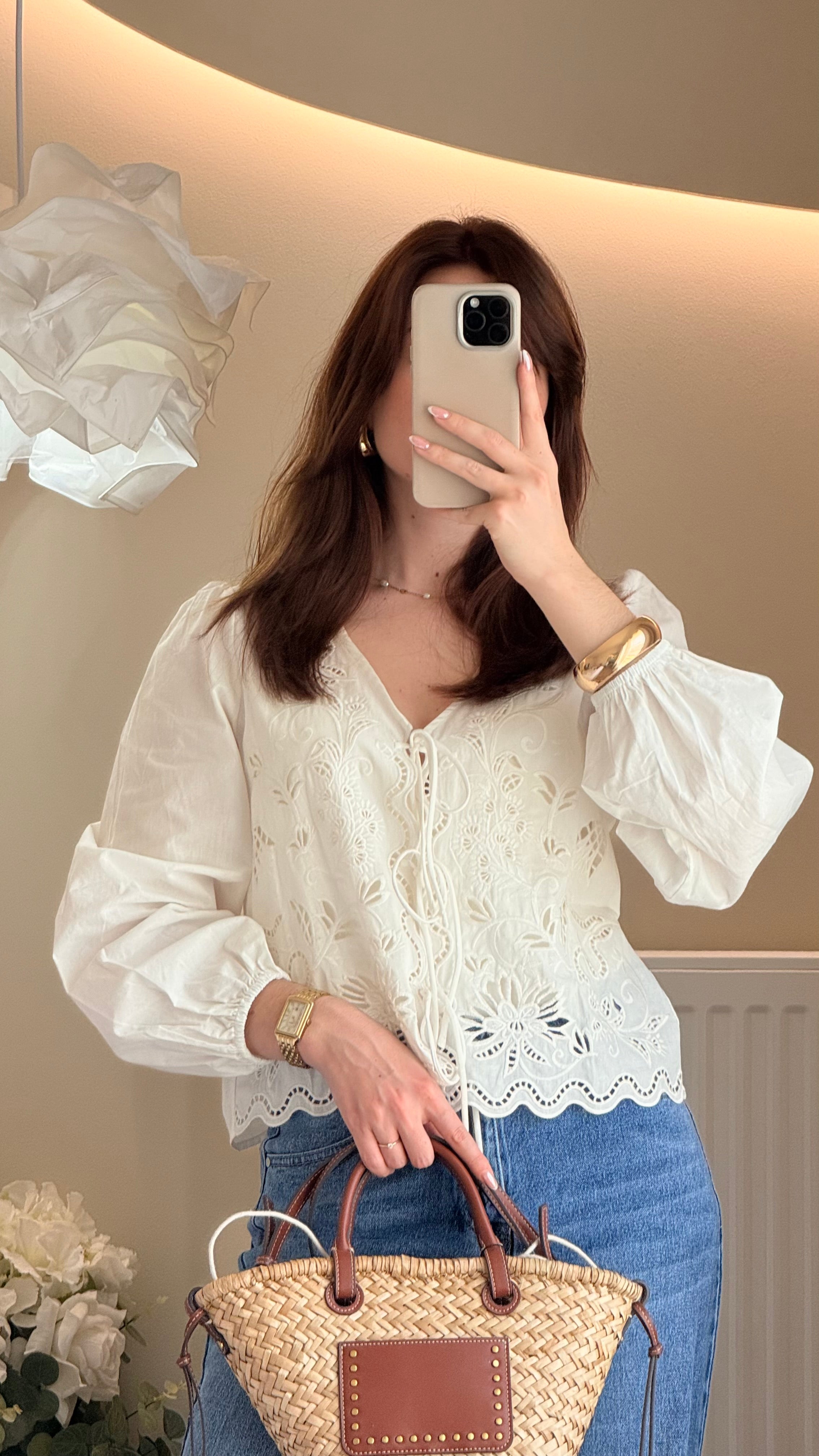 Blouse blanche - CORALIE