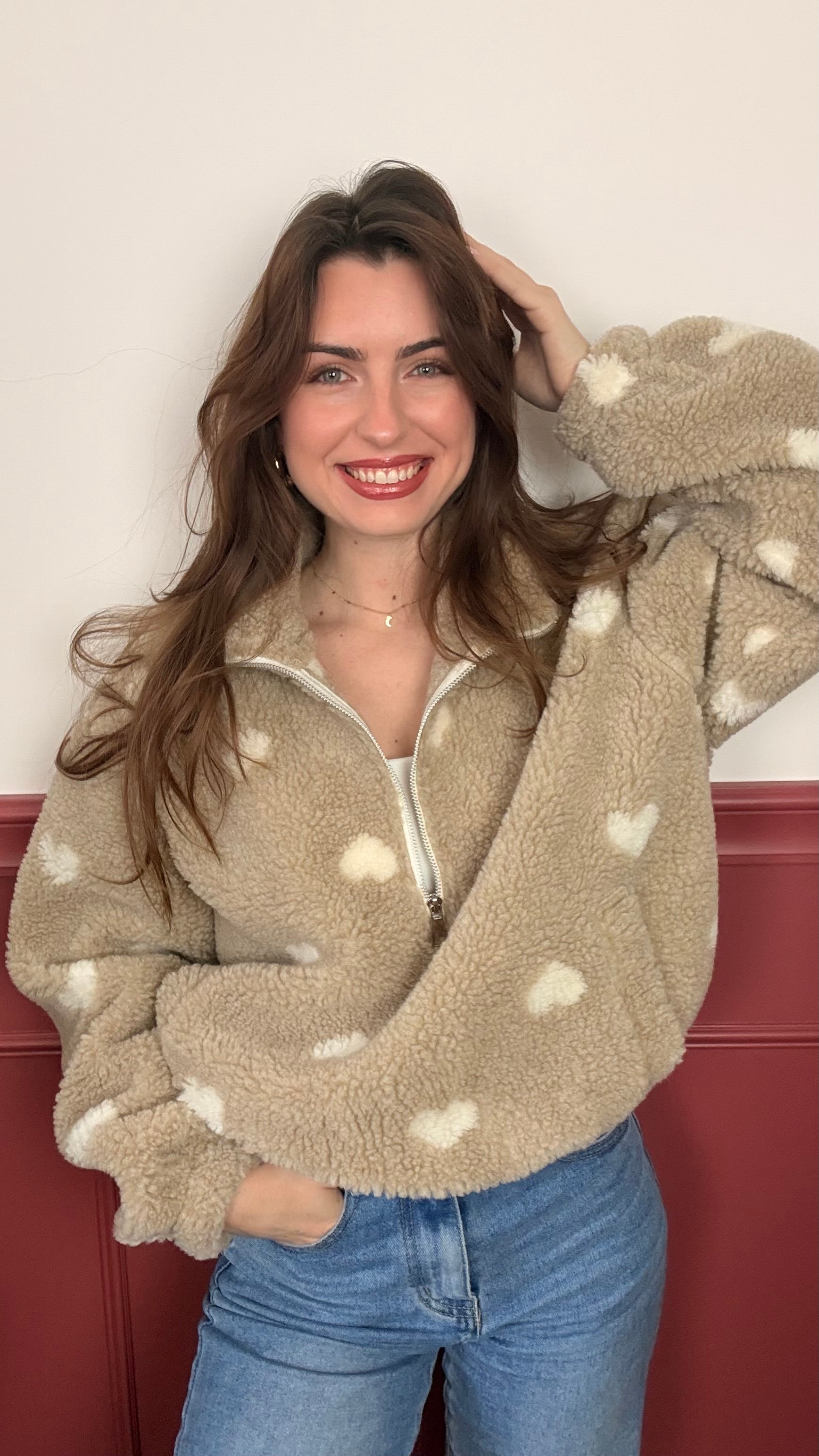 Polaire beige - AMOURA