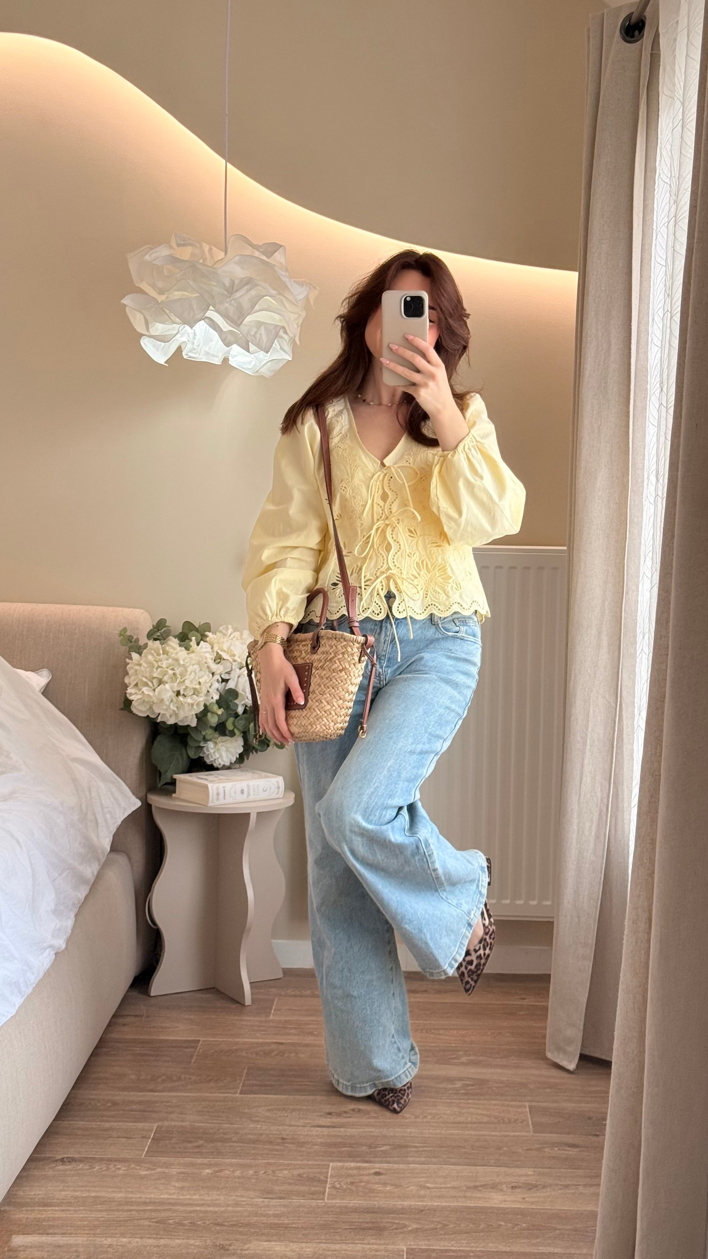 Blouse jaune - CORALIE