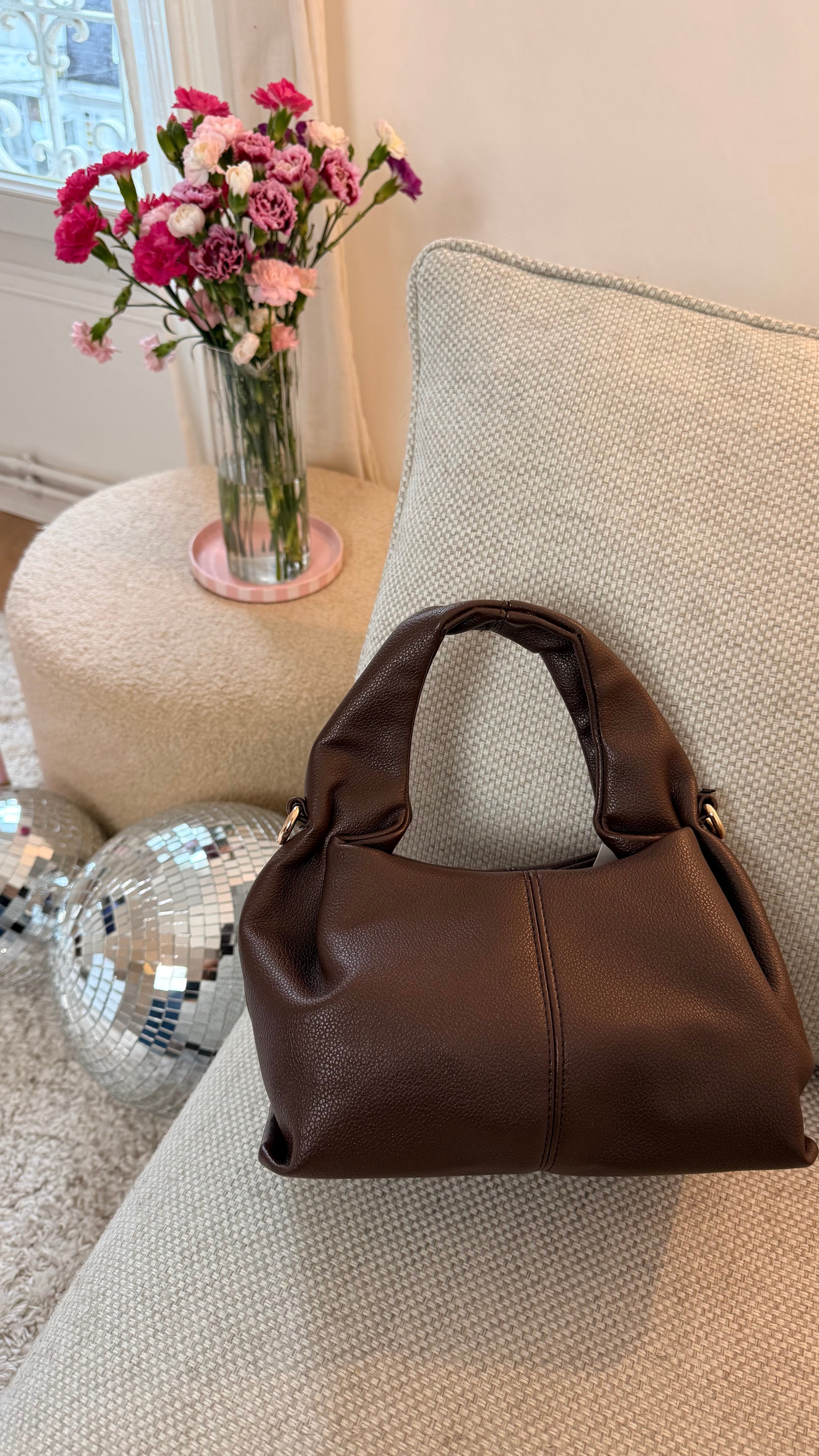 Sac à mains marron - TESSA
