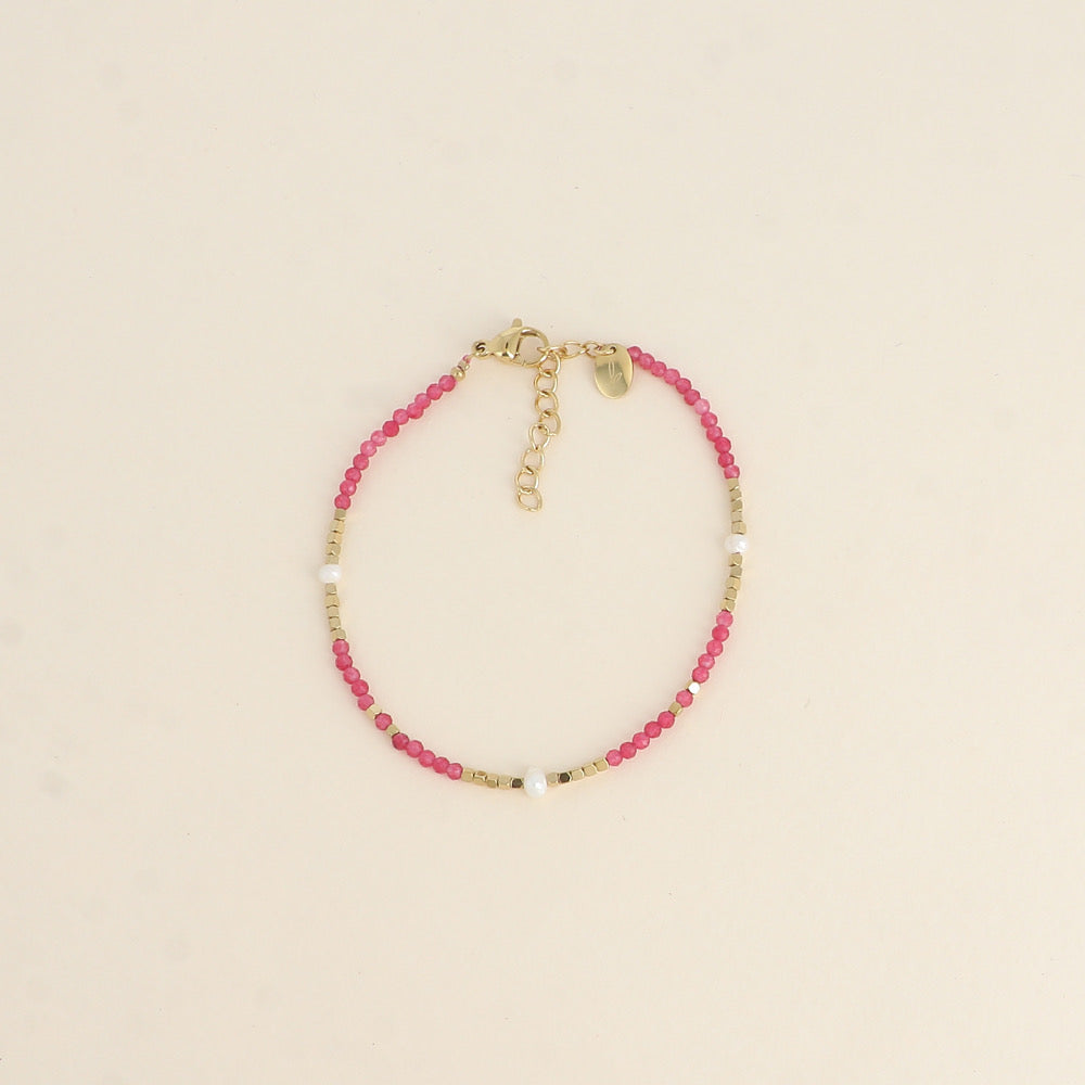 Bracelet AGATHE FUCHSIA